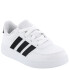 Championes de Niños Adidas Breaknet Lifestyle Court Blanco - Negro