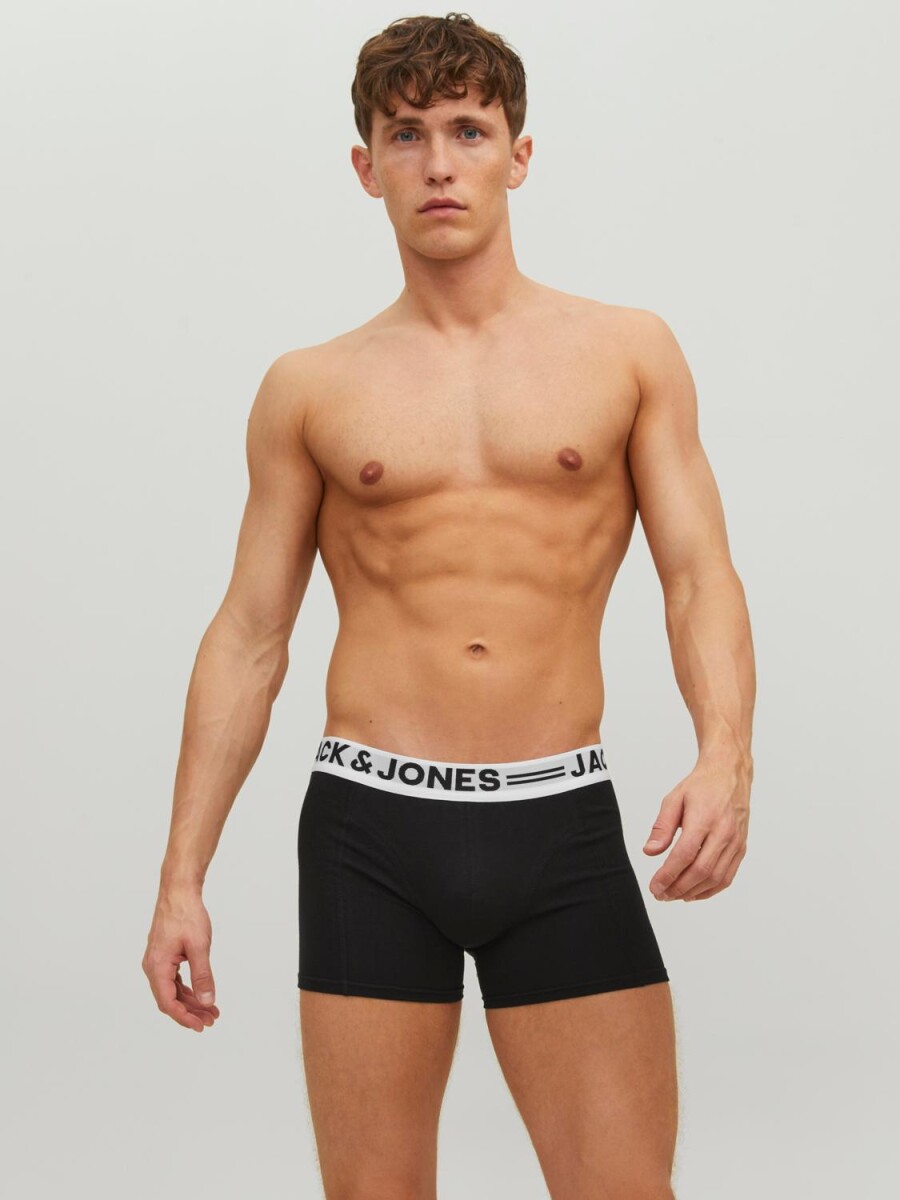 Pack 3 Boxer Sense - Black 