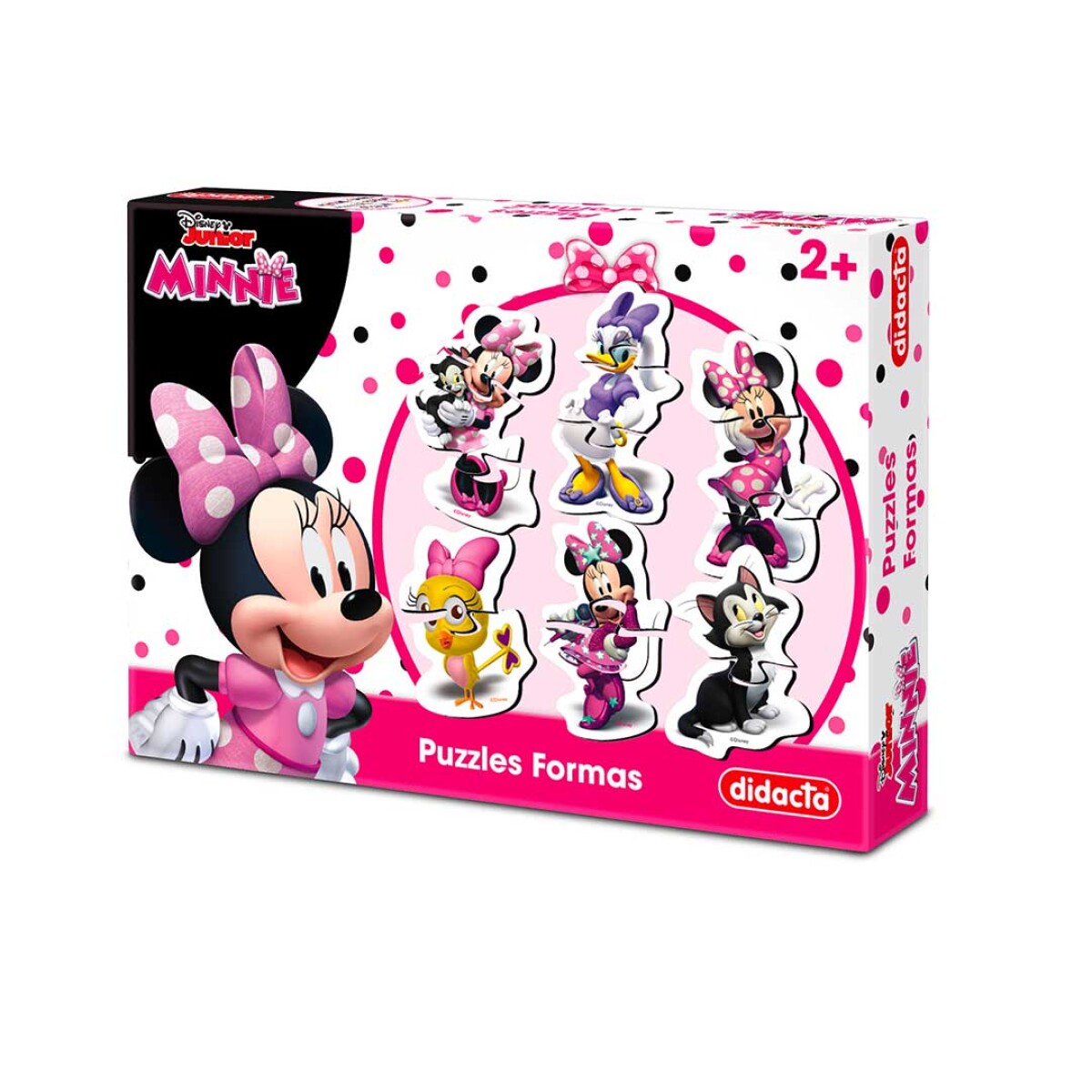 Puzzles de formas Minnie Mouse Didacta set x6 - 001 