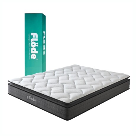 Colchón 2 Plazas FLODE Plus En Caja con Resortes Pocket 140 x 190 x 30 Colchón 2 Plazas FLODE Plus En Caja con Resortes Pocket 140 x 190 x 30