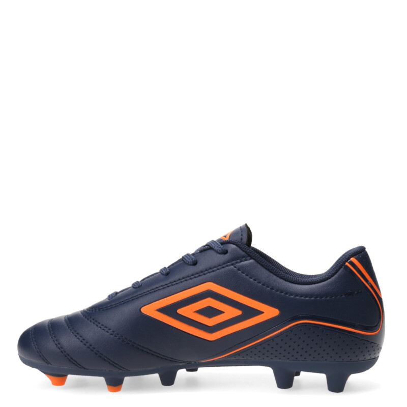 Championes de Fútbol 11 Infantiles Umbro Classico III HG Azul Marino - Anaranjado