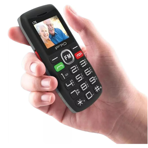 Ipro F 188s Adultos Mayores 48/128 Mb 4g CEL IPRO SENIOR F188S 4G SENIOR NEGRO