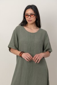 VESTIDO ILANA Verde Seco