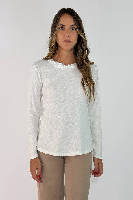 REMERA GAURA Blanco