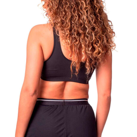 Fila Top Essential Ii Mujer Negro-Rojo