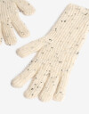 Guantes Tejidos Guantes Con Hilado Butone - Combinacion Bicolor
