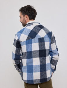 300564 SOBRECAMISA HARRY Azul Piedra/natural