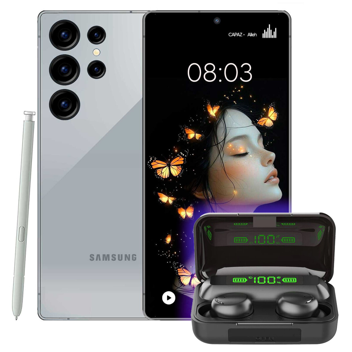 Samsung S25 Ultra 12/256 Gb 5g + Regalo - PLATEADO 