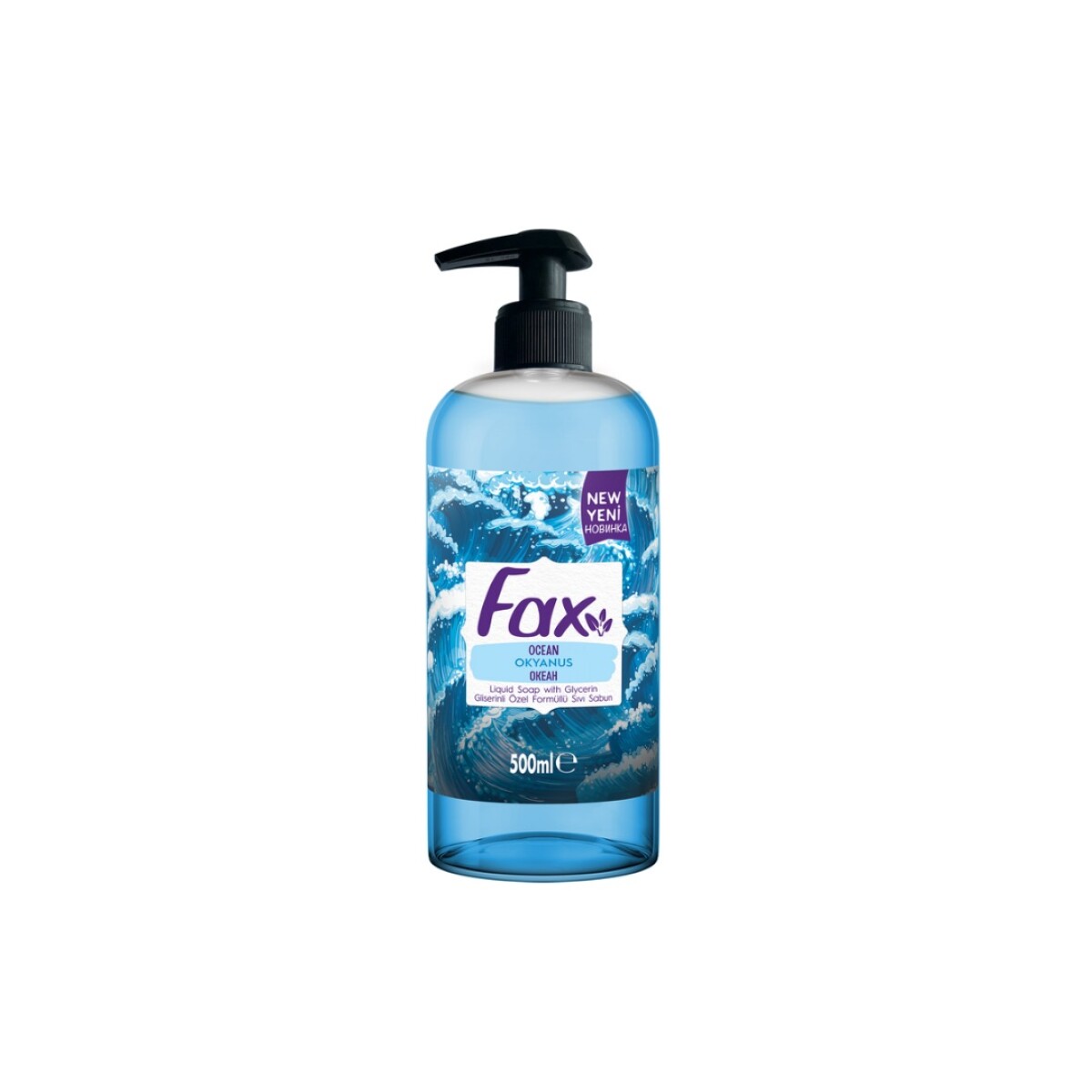 Jabón líquido para manos Fax x 400 ml - Ocean 