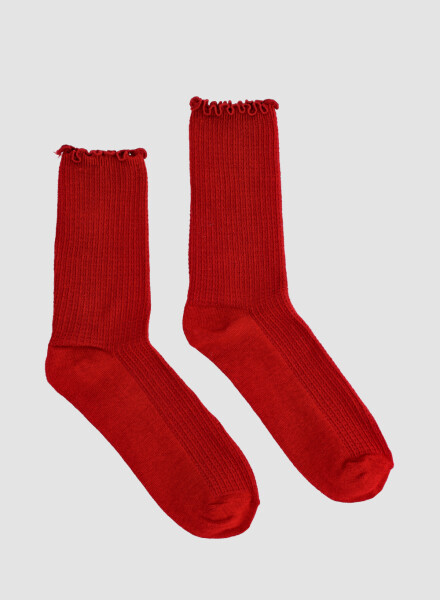 Medias damas leona Bordeaux