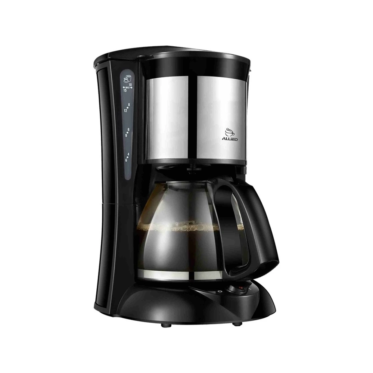 Cafetera Allied 12/15 Tazas Inox CM62 Universo Binario 