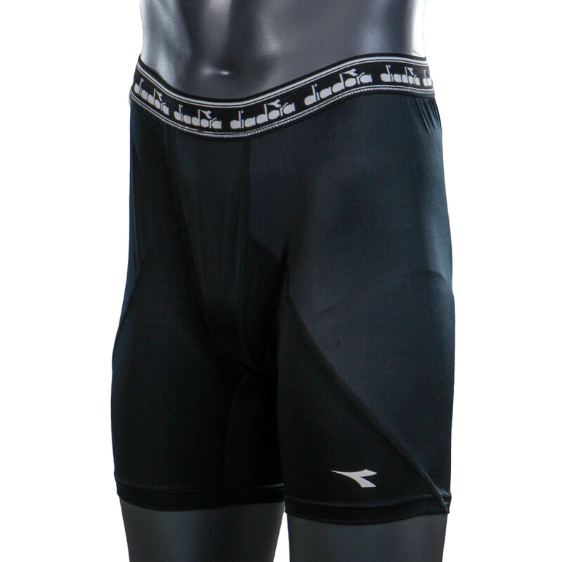 Diadora Men's Leggings short - BLACK Negro-Negro
