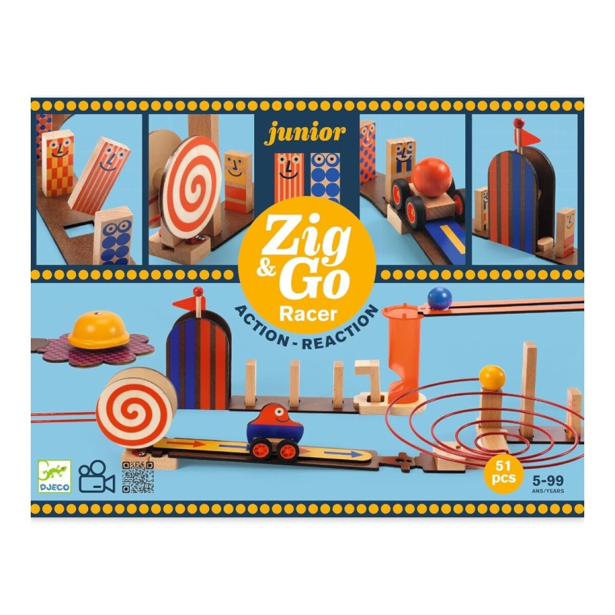 Juego de Mesa Zig & Racer Djeco 