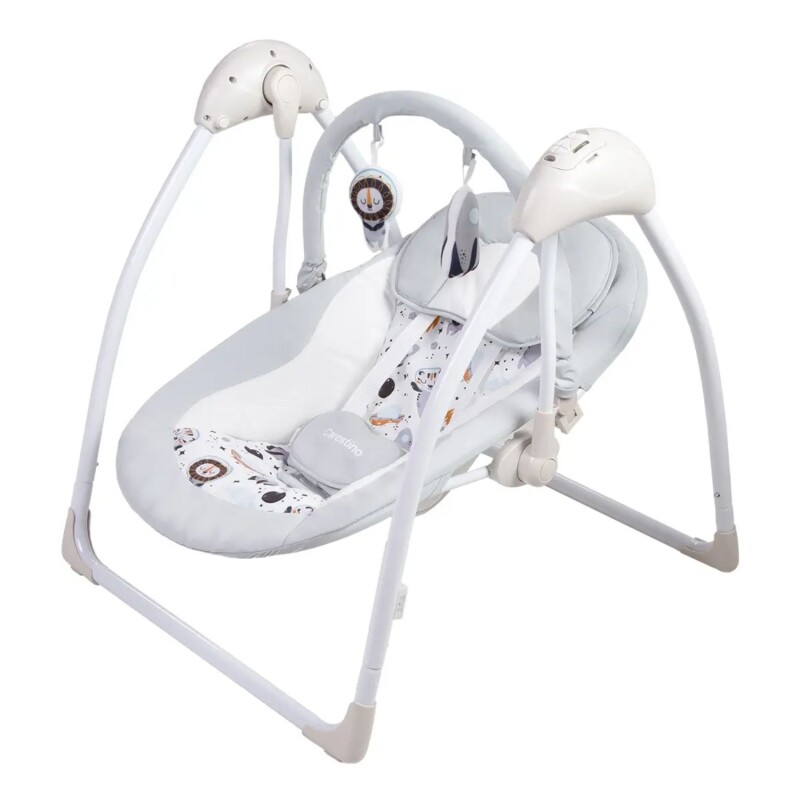 Mecedora Electrónica Carestino Con Melodias Gris