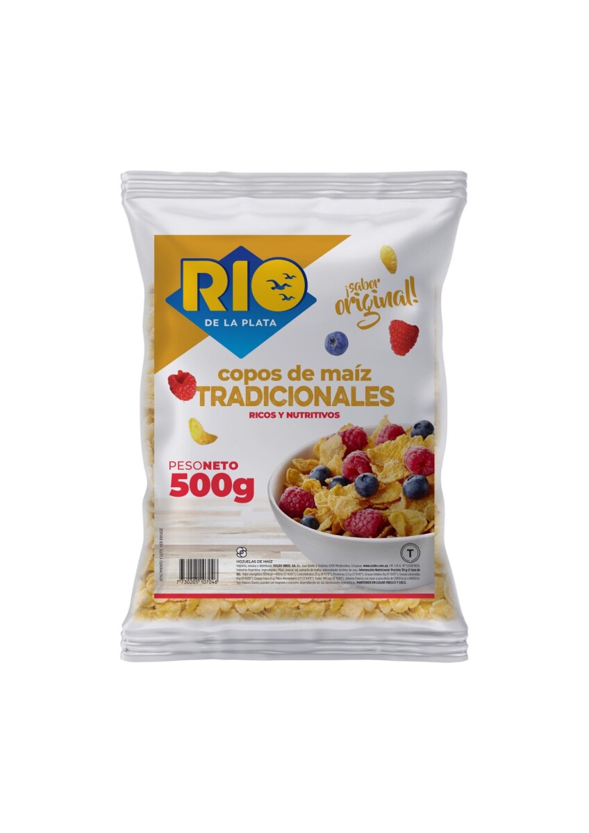 CEREAL RIO DE LA PLATA 500G COPO MAIZ CLASICO 