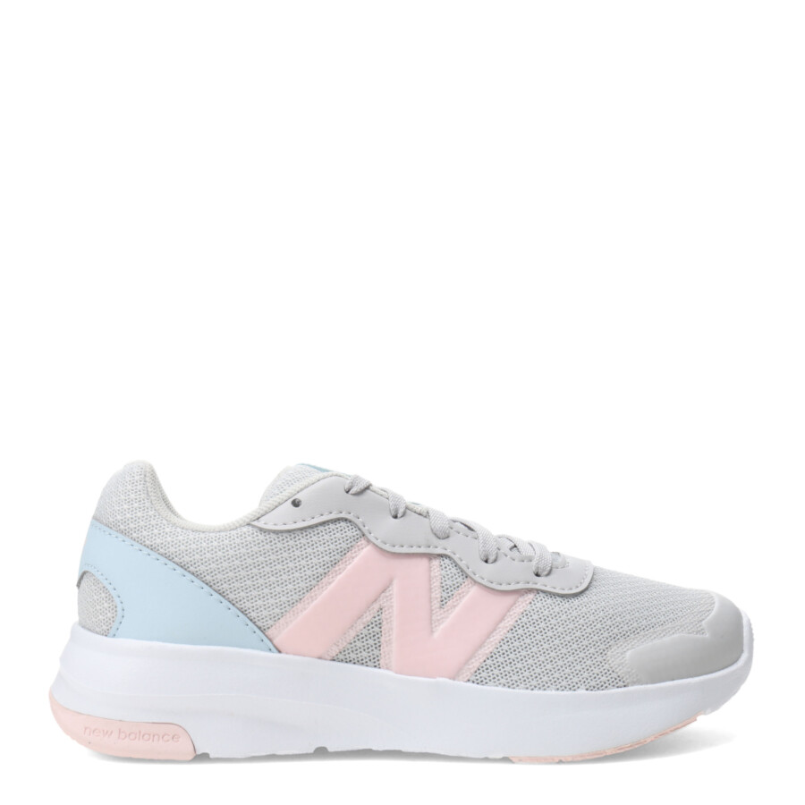 Championes de Niños New Balance Perfomance Gris - Rosado - Celeste