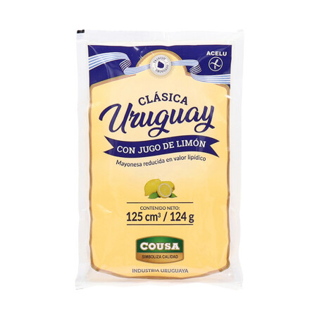Mayonesa URUGUAY 125g (DISPLAY X 20 PCS) Mayonesa URUGUAY 125g (DISPLAY X 20 PCS)