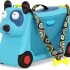 valija 2 en 1 buggy b toys perrito azul