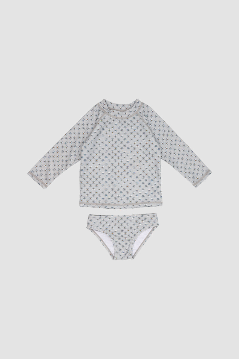 Conjunto playa 6-36m Celeste