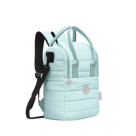 Mochila Matera Trendy Puffer CELESTE