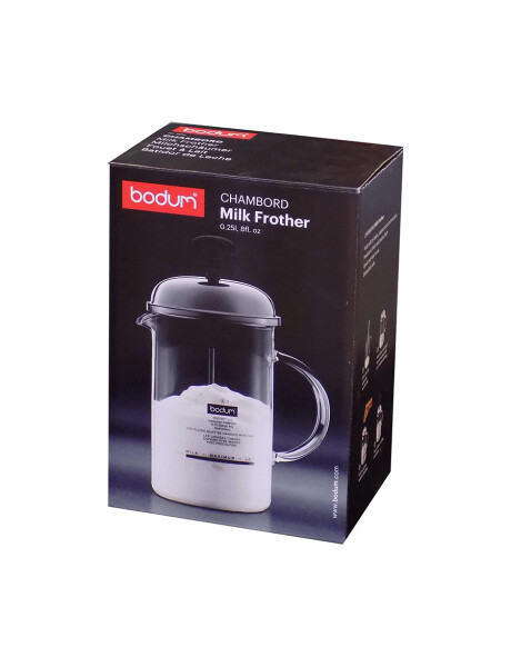 ESPUMADOR DE LECHE 250ML CROMADO CHAMBORD BODUM — Deco Hogar