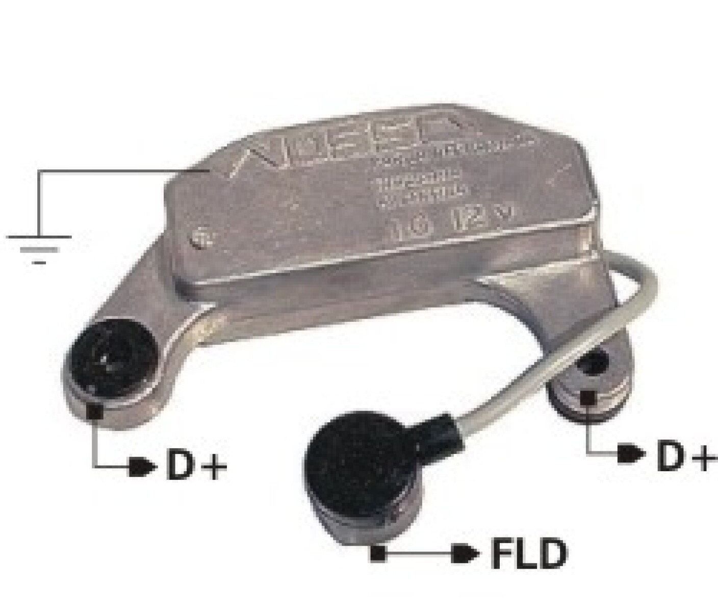 REGULADOR VOLTAJE FIAT 600 GAREF BANANITA NOSSO 