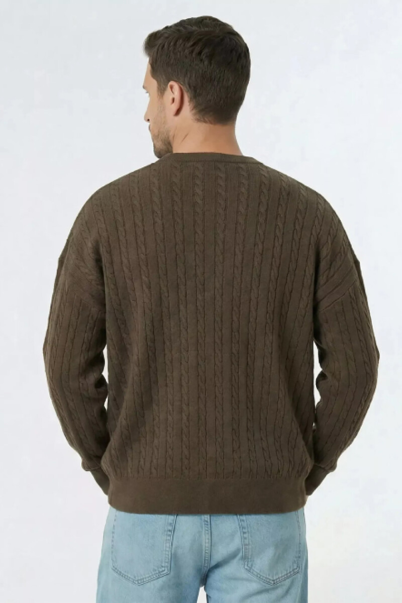 Sweater Equinox Marrón