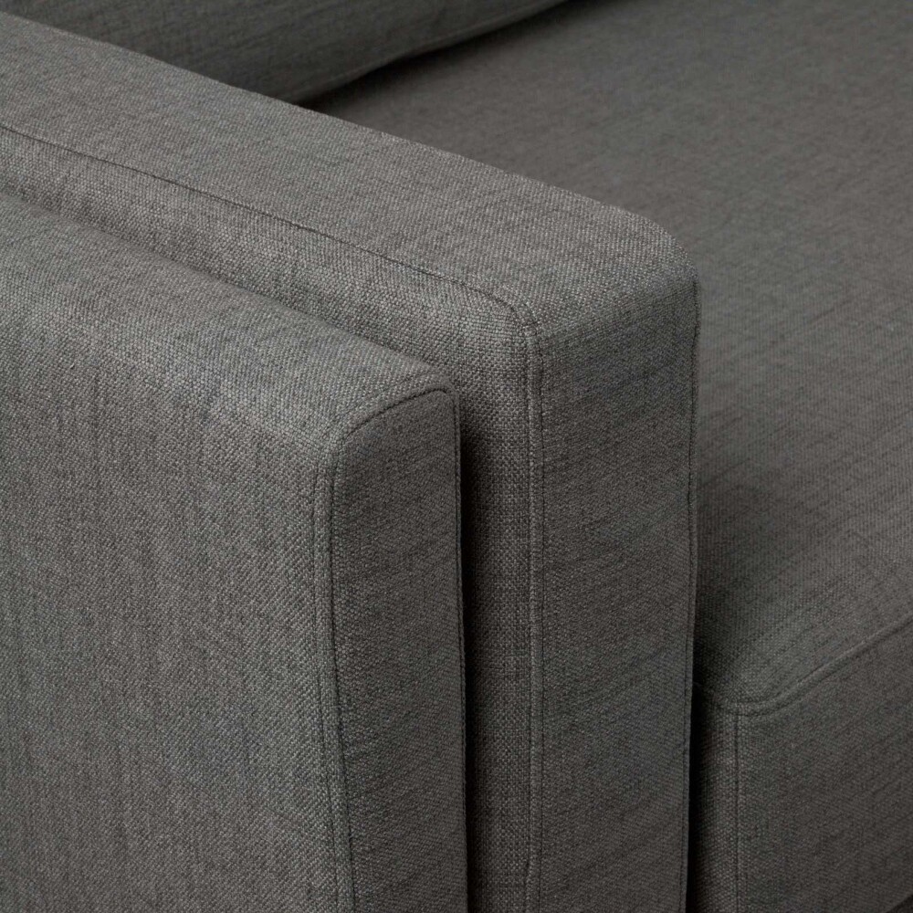 SILLÓN 3 CUERPOS TELA-PREMIUM GRIS LUXOR PREMIUM EASY CLEAN GRIS OSC