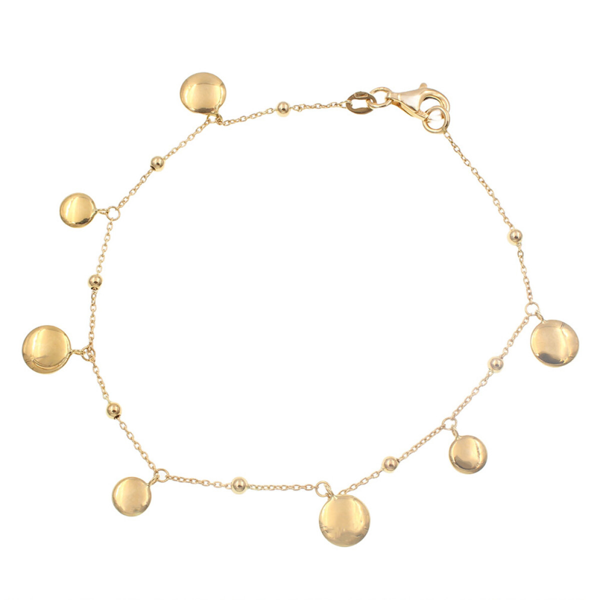 Pulsera Paula de oro amarillo 18k. 