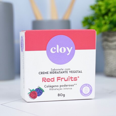 Jabón de tocador Cloy de frutos rojos Jabón de tocador Cloy de frutos rojos