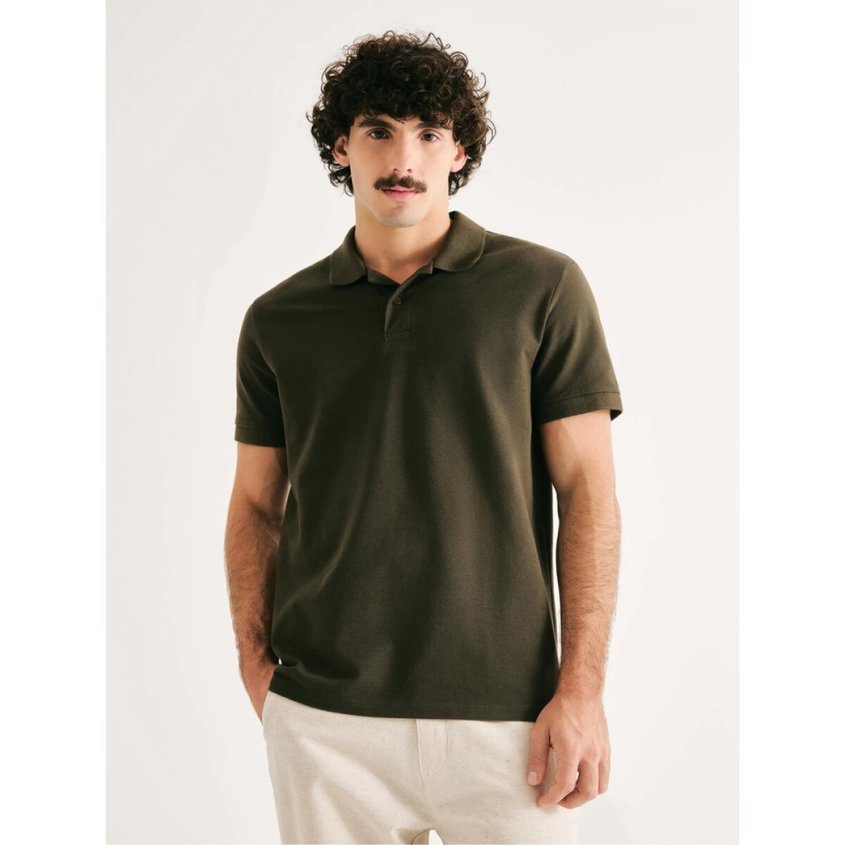 CAMISA POLO MM MASC - CINZA ESCURO 