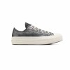 Zapatillas Converse Chuck 70 Suede Shimmer Mujer Grey