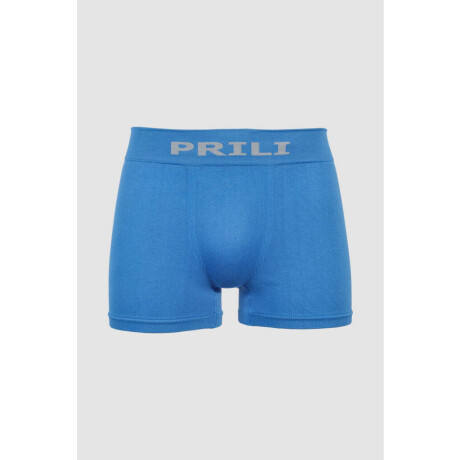 Boxer con pretina ancha Celeste