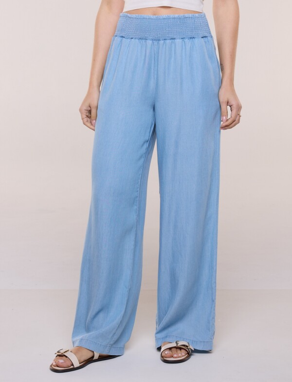Pantalón Palazzo Tencel JEAN CLARO