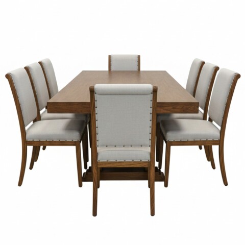 JUEGO COMEDOR JCM002 8 PUESTOS - CREMA 305540 (CD) Unica