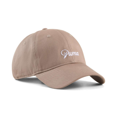 Gorra Ess Script Logo Dad Unisex Crema