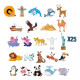 Puzzle Mapamundi Magnético 25pcs Puzzle Mapamundi Magnético 25pcs