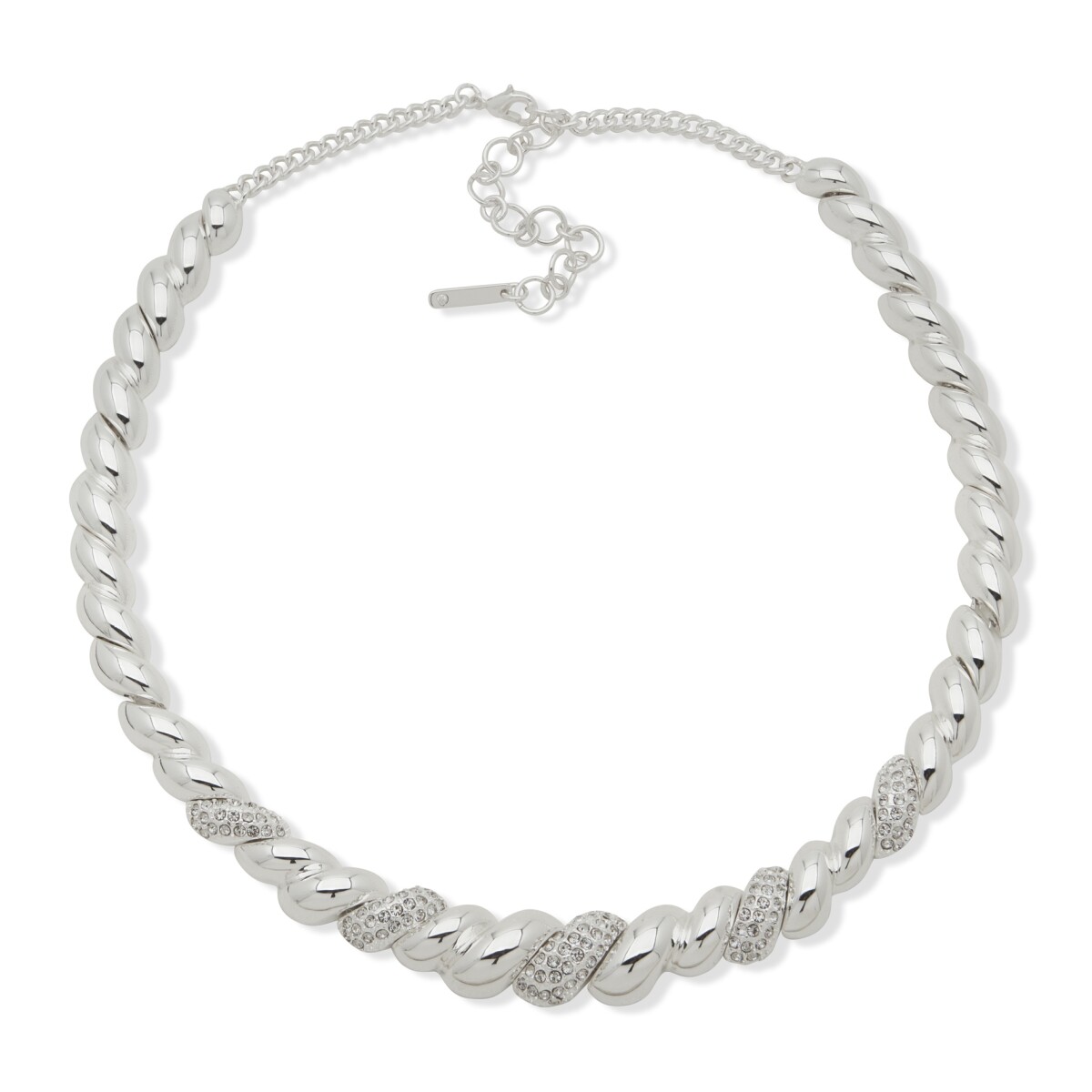 Nk 17In Twisted Collar - Crystal 