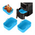 Bandeja cesta de silicona para freidoras de aire 20x13x8.5cm Bandeja Cesta De Silicona Para Freidoras De Aire 20x13x8.5cm