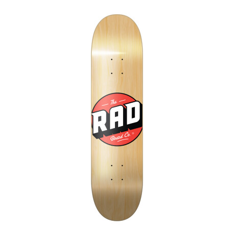 Deck Skate Rad 8.25" - Modelo Solid - Natural (Lija incluida) Deck Skate Rad 8.25" - Modelo Solid - Natural (Lija incluida)