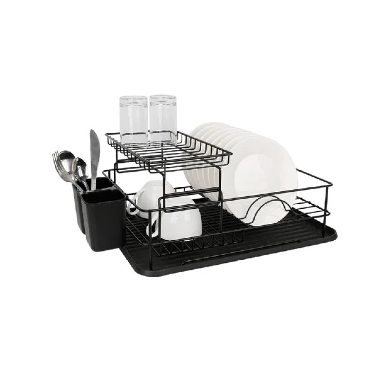 ESCURRIDOR 2 PISOS NEGRO 