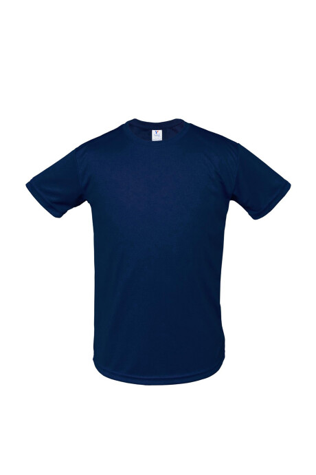 Camiseta a la base dry fit de niño Azul Marino
