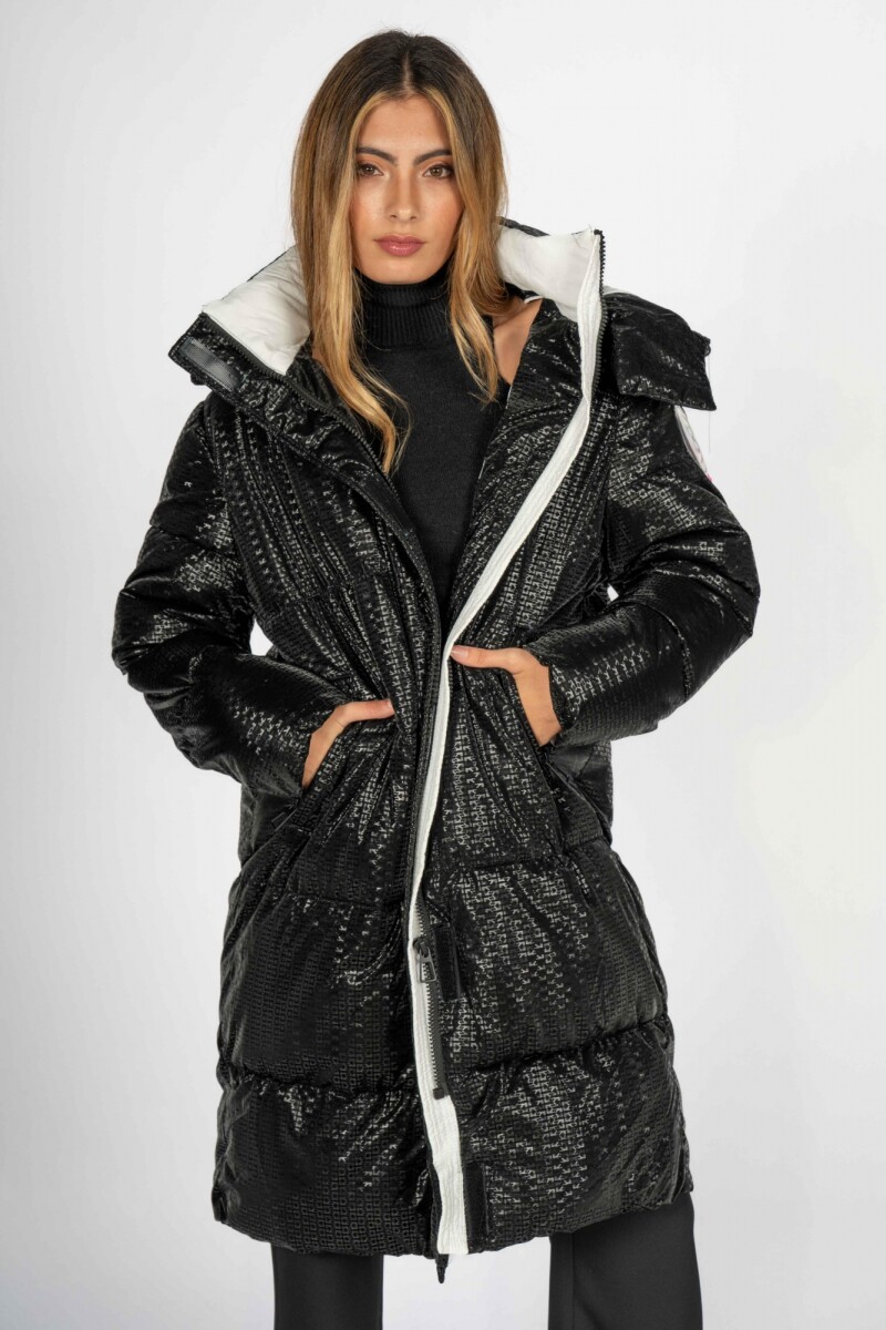Campera Puffer Negro