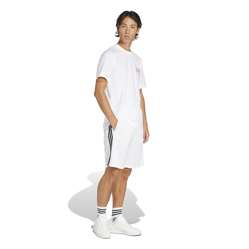 Trefoil Series Fashion Elevated Tee - Hombre White