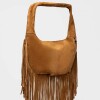 Bolso Amazonia En Cuero Gamuza Cuoio