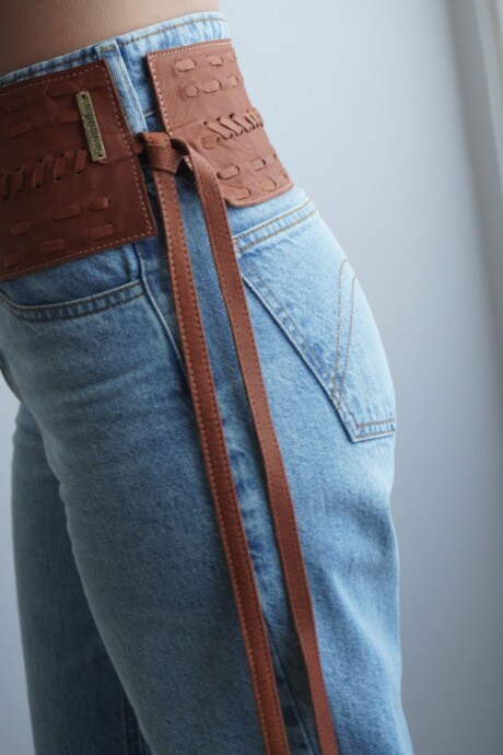 Back To The Roots Belt Camel