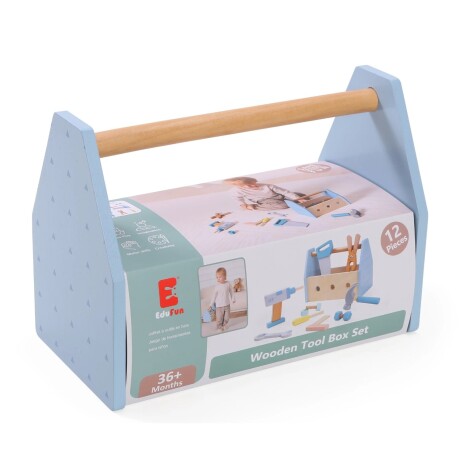 Caja 12 Piezas de Herramientas Wooder 1186 de Madera 001