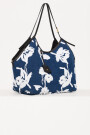 BOLSO OLI FLOWERS Azul