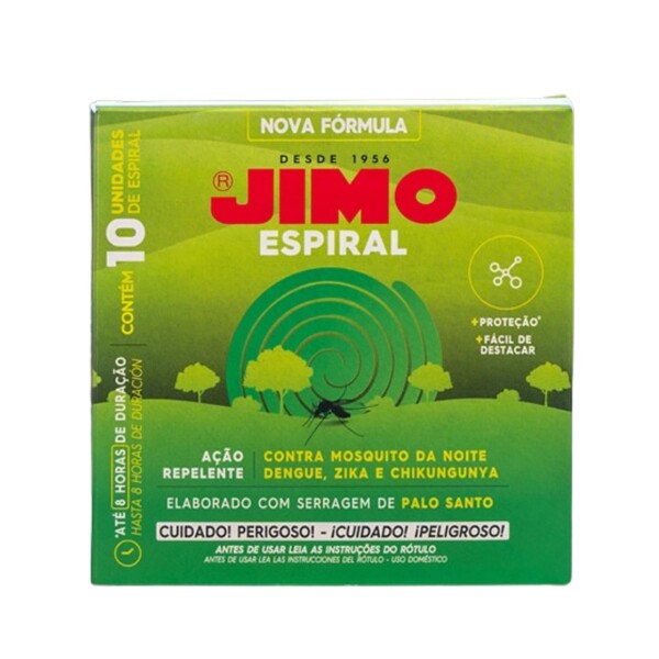 JIMO ESPIRAL ESTUCHE CON 10 UNIDADES Jimo Espiral Estuche Con 10 Unidades