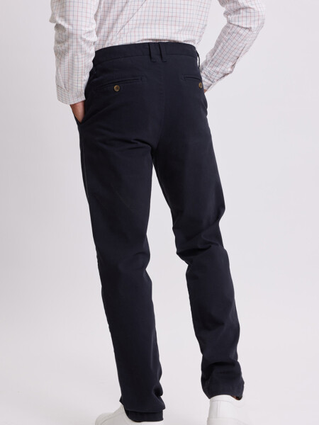 Pantalón chino Azul Marino